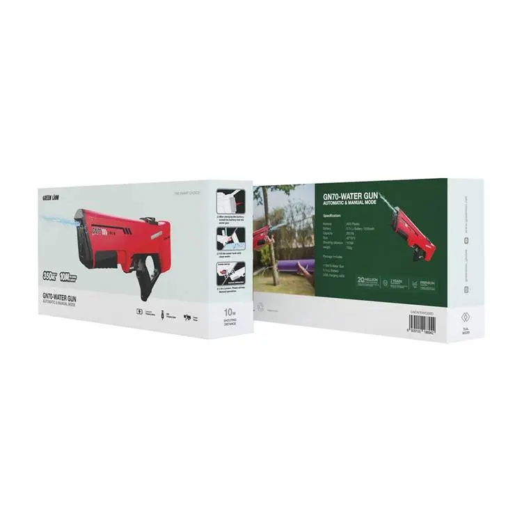 تفنگ آب پاش اتوماتیک و دستی گرین Green GN70-Water Gun Automatic & Manual