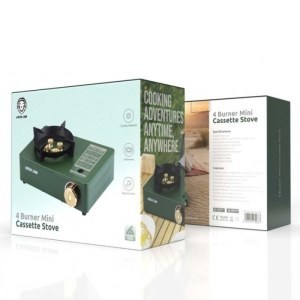 اجاق گاز Green Lion 4burner mini cassette stove گرین لاین