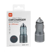 شارژر فندکی 67W Car Charger USB-A + Type-C شیائومی